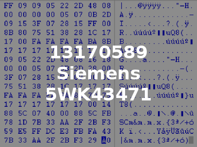 13170589 Siemens 5WK43471