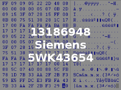 13186948 Siemens 5WK43654