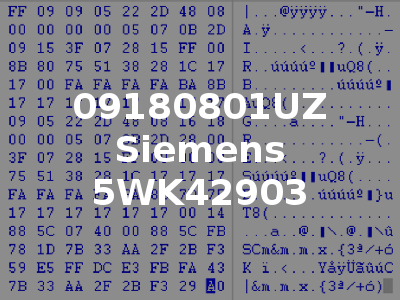 09180801UZ Siemens 5WK42903