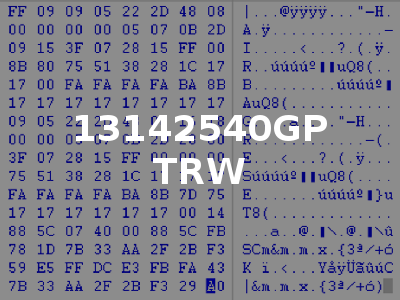 13142540GP TRW