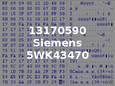 13170590 Siemens 5WK43470