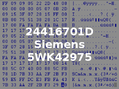 24416701D Siemens 5WK42975