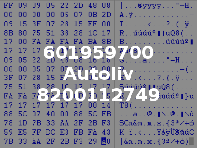 601959700 Autoliv 8200112749
