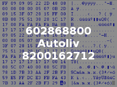 602868800 Autoliv 8200162712
