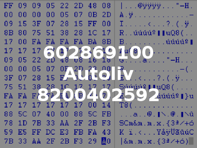 602869100 Autoliv 8200402592