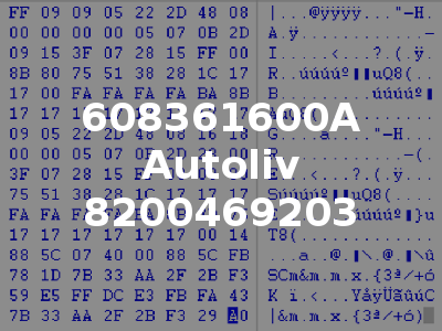 608361600A Autoliv 8200469203