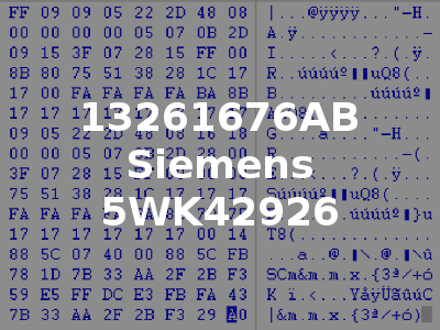 13261676AB Siemens 5WK42926