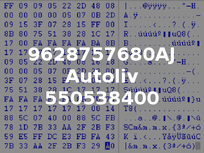 9628757680AJ Autoliv 550538400