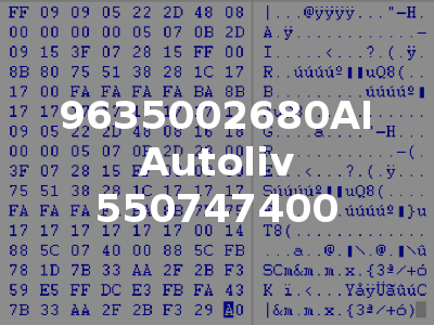 9635002680AI Autoliv 550747400