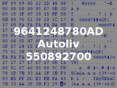 9641248780AD Autoliv 550892700