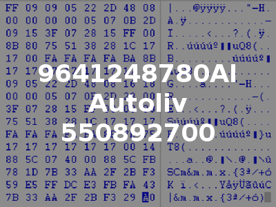 9641248780AI Autoliv 550892700