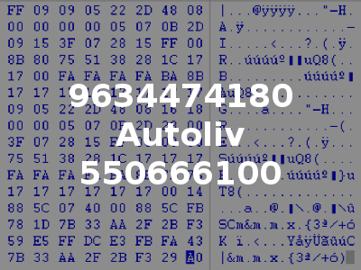 9634474180 Autoliv 550666100