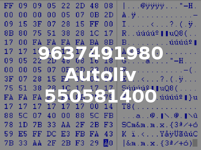 9637491980 Autoliv 550581400