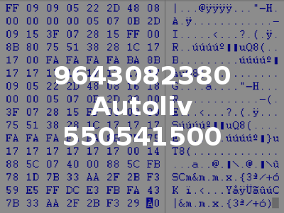 9643082380 Autoliv 550541500
