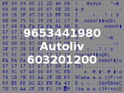 9653441980 Autoliv 603201200