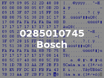 0285010745 Bosch
