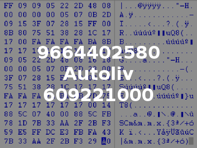 9664402580 Autoliv 609221000