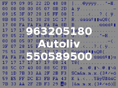 963205180 Autoliv 550589500
