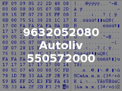 9632052080 Autoliv 550572000