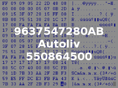 9637547280AB Autoliv 550864500