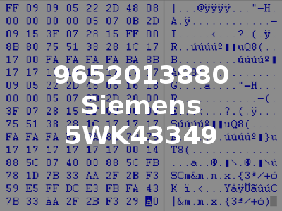 9652013880 Siemens 5WK43349