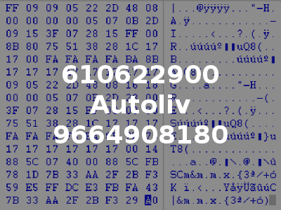 610622900 Autoliv 9664908180