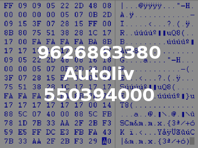 9626863380 Autoliv 550394000