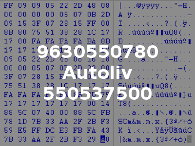 9630550780 Autoliv 550537500