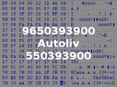 9650393900 Autoliv 550393900