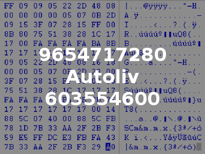 9654717280 Autoliv 603554600