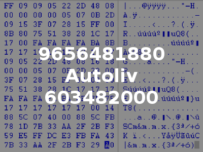 9656481880 Autoliv 603482000