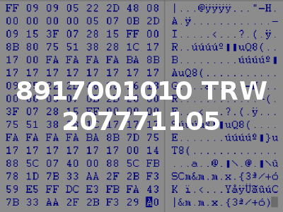 8917001010 TRW 207771105