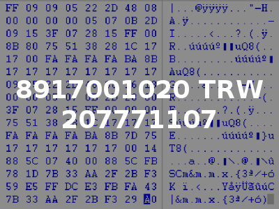 8917001020 TRW 207771107
