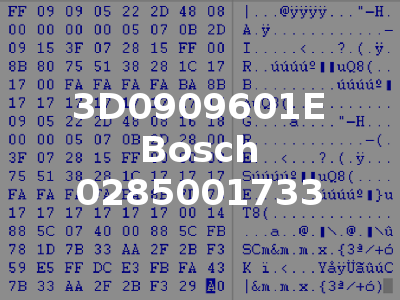 3D0909601E Bosch 0285001733