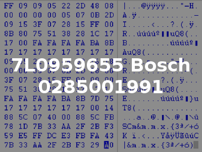 7L0959655 Bosch 0285001991