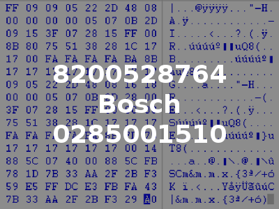 8200528764 Bosch 0285001510