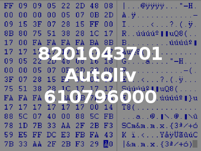 8201043701 Autoliv 610796000