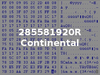 285581920R Continental