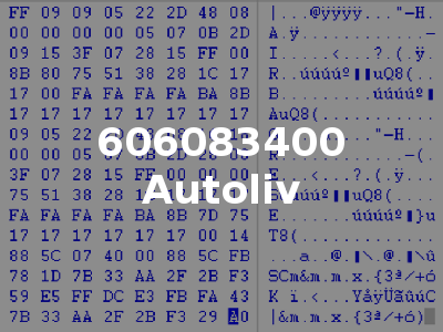 606083400 Autoliv