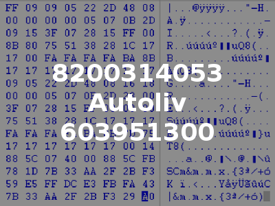 8200314053 Autoliv 603951300