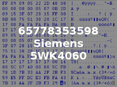 65778353598 Siemens 5WK4060