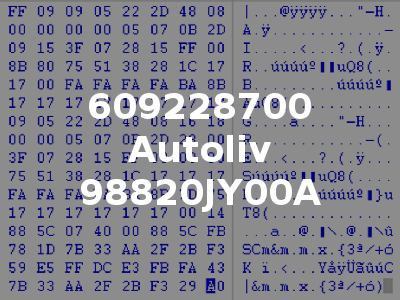 609228700 Autoliv 98820JY00A