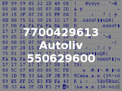 7700429613 Autoliv 550629600