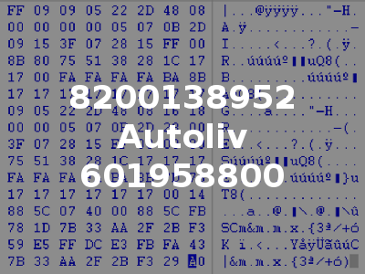8200138952 Autoliv 601958800