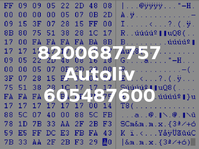 8200687757 Autoliv 605487600