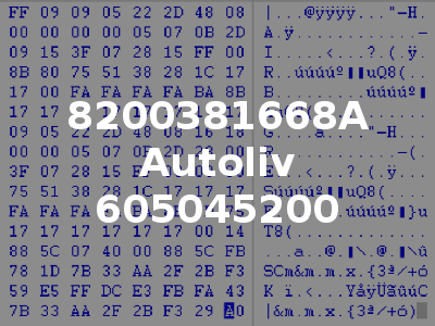 8200381668A Autoliv 605045200