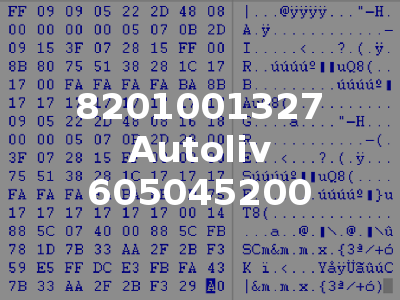 8201001327 Autoliv 605045200