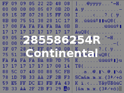 285586254R Continental
