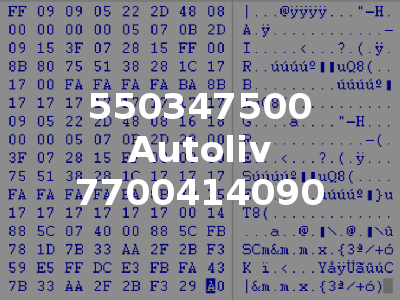 550347500 Autoliv 7700414090