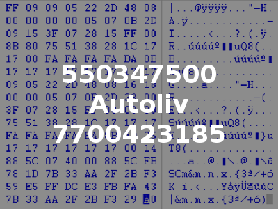 550347500 Autoliv 7700423185
